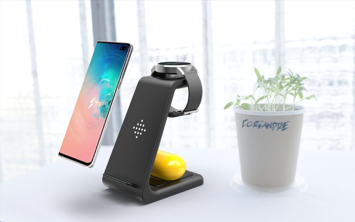 3 In 1 Wireless Fast Charging Dock For Apple & Android - Image 6