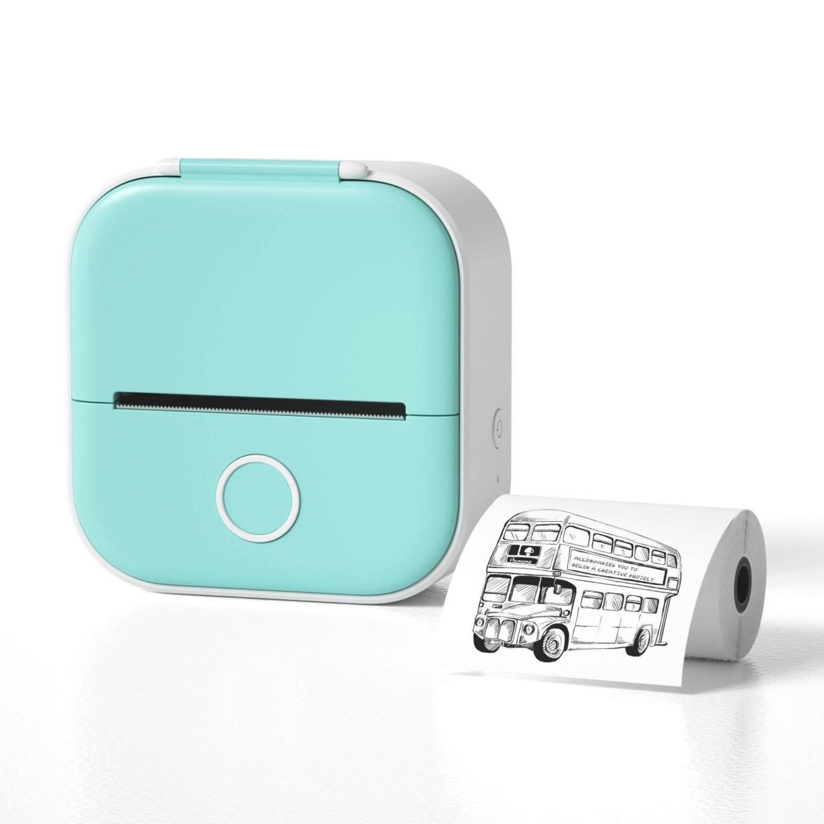 Portable Inkless Bluetooth Mini Pocket Printer - Label & Sticker Maker - Image 5