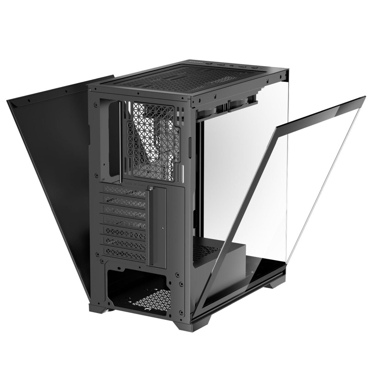 Mid-Tower ATX PC Case – Gaming Computer Chassis with 2×120mm Fans - Image 4