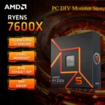 AMD Ryzen 5 7600X Boxed 4.7 GHz 6-Core 12 Threads AM5 Gaming Processor