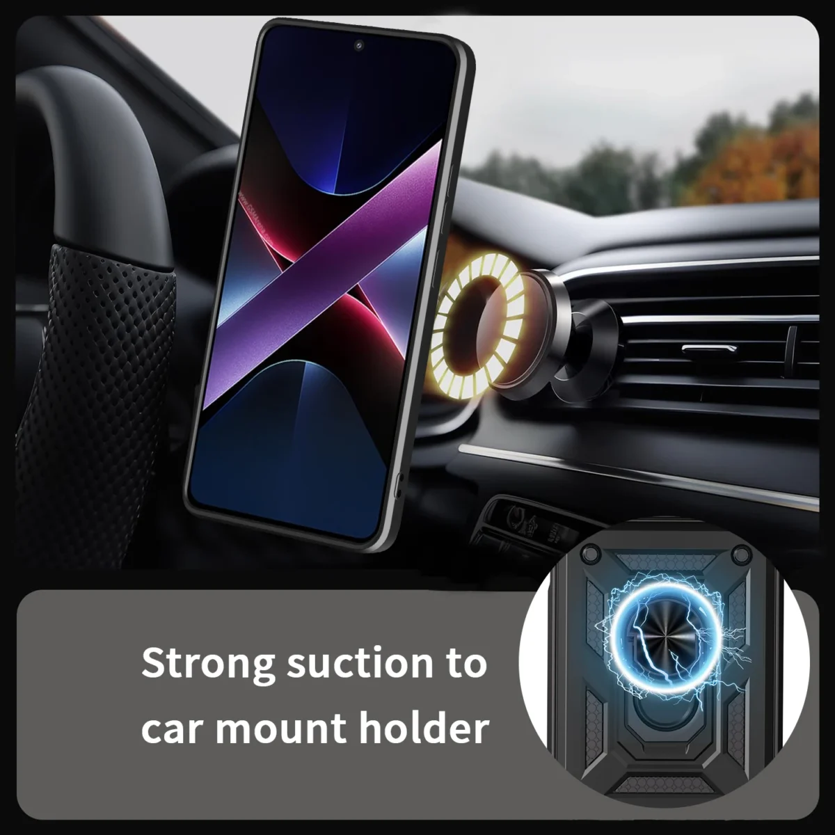 For Redmi 15 171mm Case Slide Camera Armor Ring Holder Kicktand Protection Phone Cover Capa Funda - Image 6